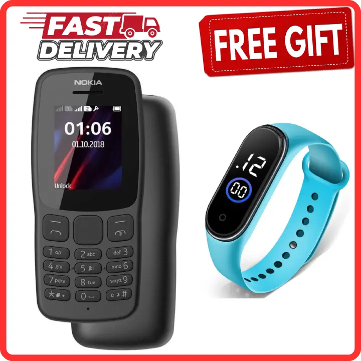 LIMITED DISCOUNT 🔥🔥🔥🔥LIMITED DISCOUNT !!!Nokia 106 Original Nokia Phone 800 mAh 1.77`` Dual SIM Cards Unlocked Cheap Durable Brand New Phone Classic Feature phone kabambe/ Featured phone katululu