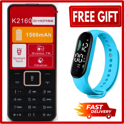 LIMITED DISCOUNT💃🏻💃🏻🔥🔥 !! BRAND NEW K2160 d horse DUAL SIM FEATURE PHONE WITH Bluetooth /Wireless FM/SD Slot kabambe/katululu/mulika mwizi/button feature phone