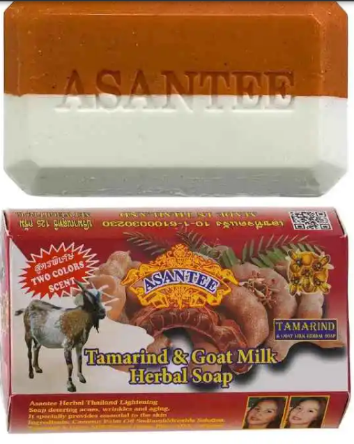 🌿 Oily Acne-Prone Skin Care Combo – Asantee Tamarind & Goat Milk Herbal Soap + Doctor White Goat Milk Vitamin E Face Cream | Controls Oil, Fights Acne & Brightens Skin