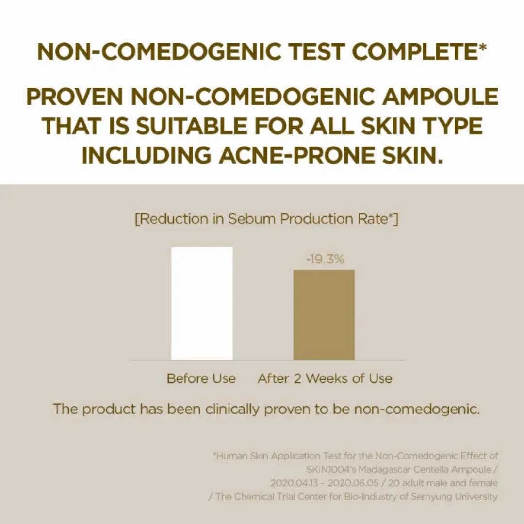 SKIN1004 Madagascar Centella Ampoule, a K-beauty product designed to soothe and hydrate sensitive skin.
