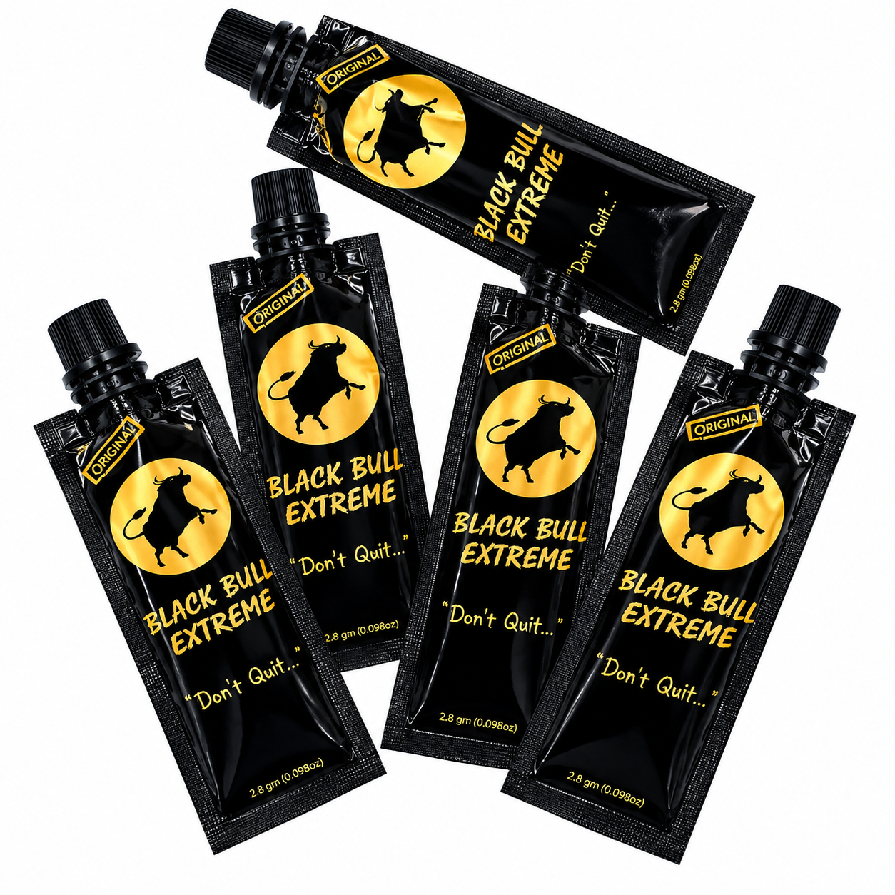 6 sachets of (BLACK) Bull Extreme – Male Enhancement Honey. view 2