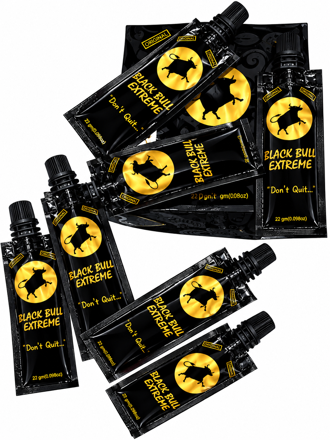 10 sachets of (BLACK) Bull Extreme – Male Enhancement Honey. view 2