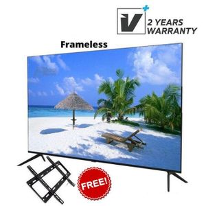 VISION PLUS 32" INCH VP8832SW FRAMELESS HD SMART TV BLUETOOTH, APP STORE ,NETFLIX,YOUTUBE INBUILT DECODER DVBT2/S2 SCREEN SHARE + FREE TV GUARD AND WALL MOUNT-1 YEAR WARRANTY