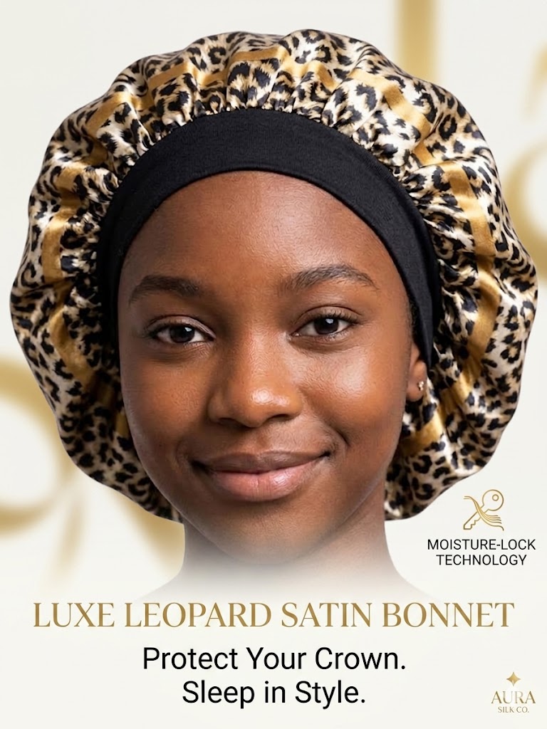 Wide Band Satin Hair Bonnet Sleeping Cap Hair Bonnet Satin Silk Hair Cap
