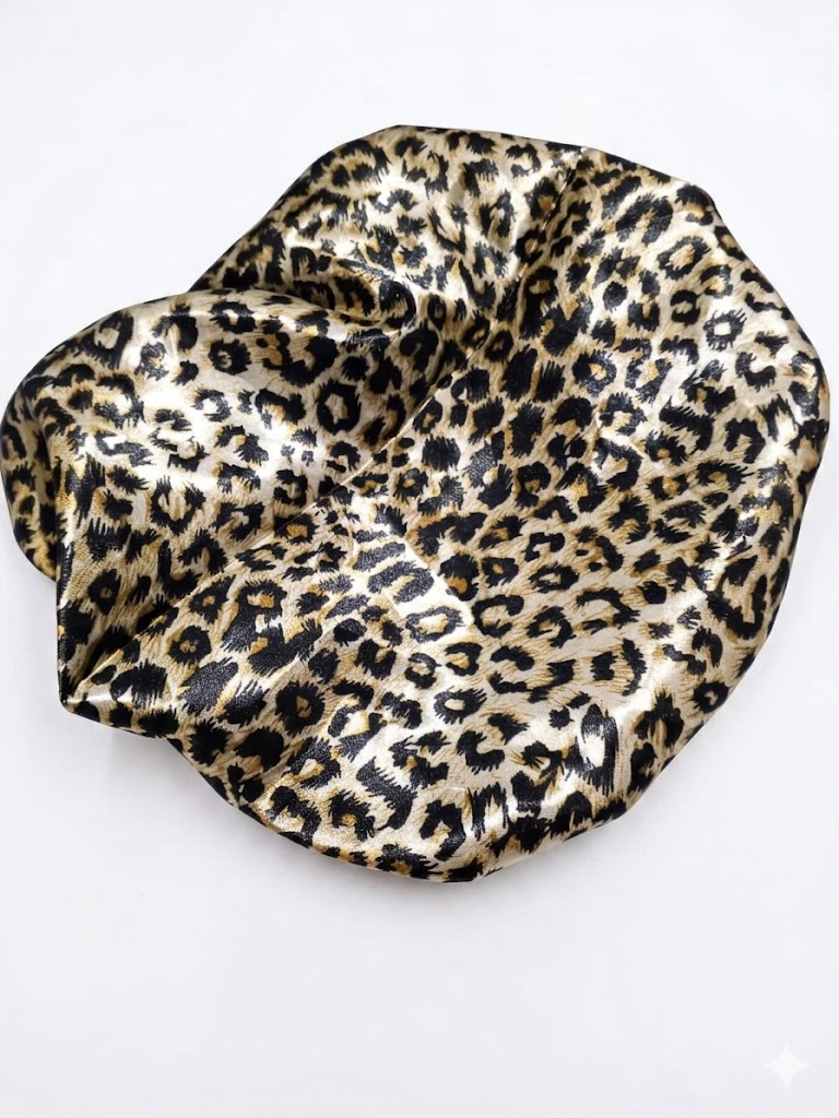 Wide Band Satin Hair Bonnet Sleeping Cap Hair Bonnet Satin Silk Hair Cap