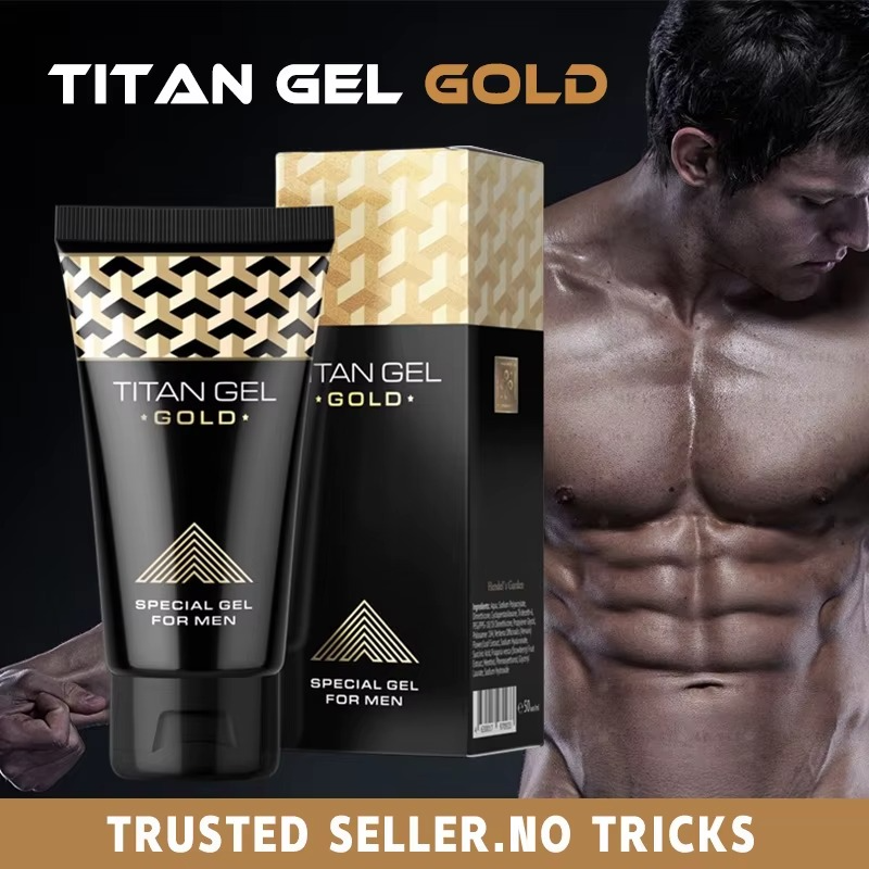 Gold Titan Gel Penis Enlargement Cream Penis Growth Cream Penis Enlargement & Thickening Cream - lite view 2