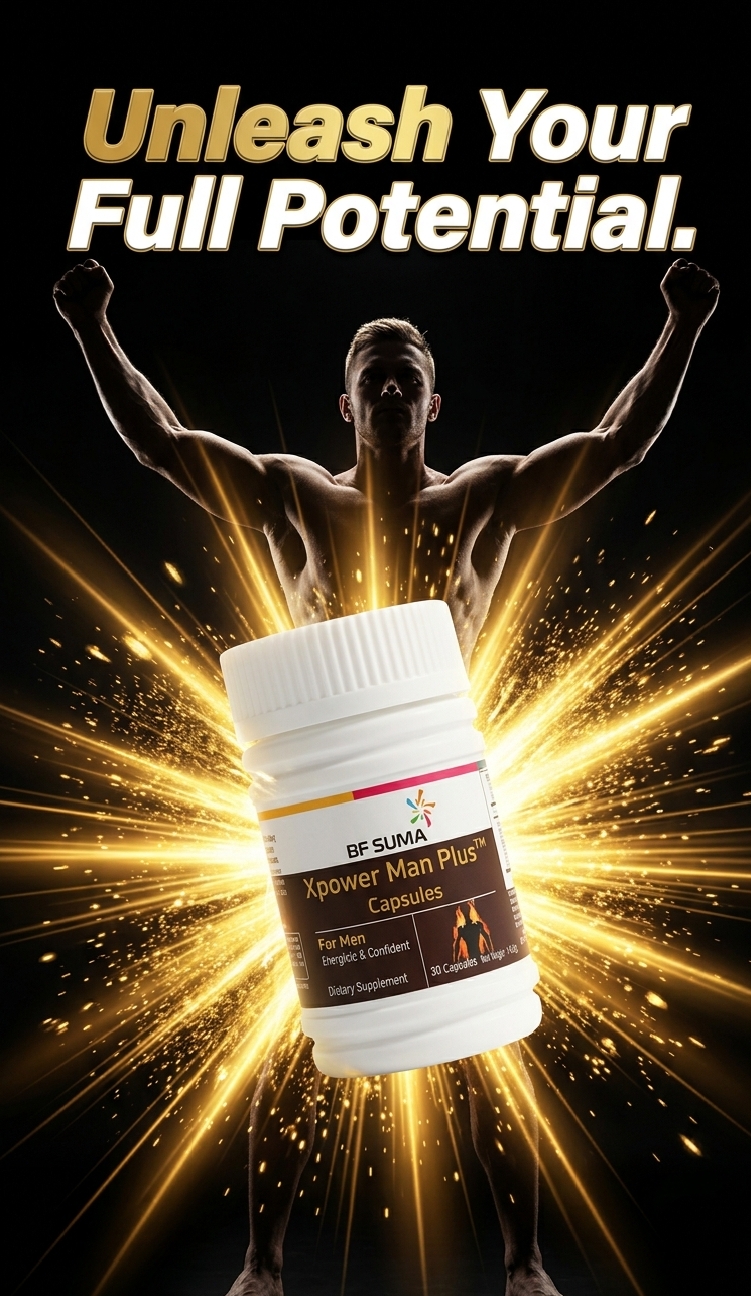 Xpower Man Plus Capsules | Herbal Energy & Stamina Support for Men (60 Capsules)