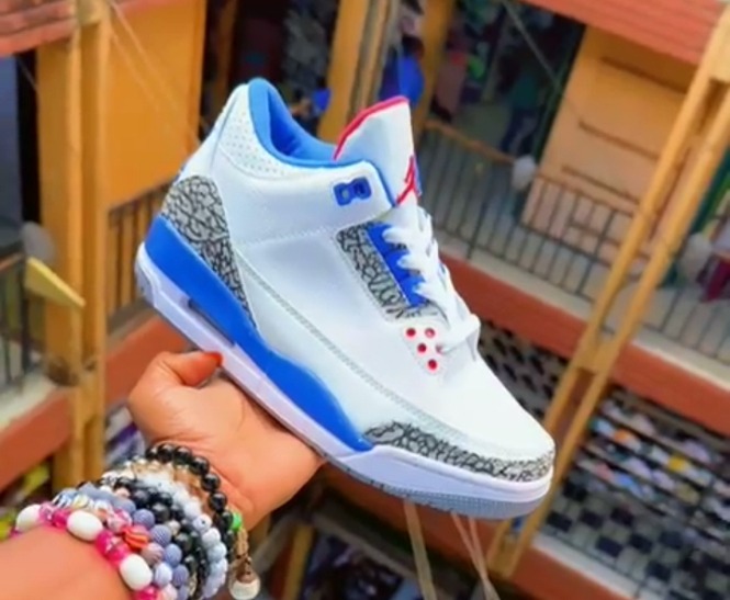 🔥 (free foam cleaner) 🔥 Air jordan 3 Retro  Men’s Sneakers – Men’s Cushioned Running Shoes, Streetwear Trainers, Comfortable Sports Shoes, Casual Fashion Sneakers with Air Sole Unit,