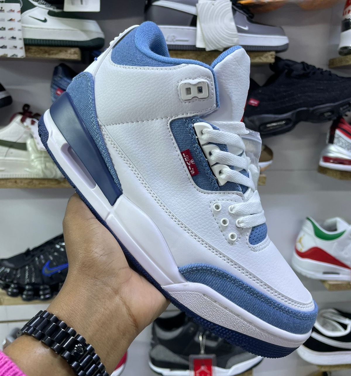 🔥 (free foam cleaner) 🔥 Air jordan 3 Retro  Men’s Sneakers – Men’s Cushioned Running Shoes, Streetwear Trainers, Comfortable Sports Shoes, Casual Fashion Sneakers with Air Sole Unit,