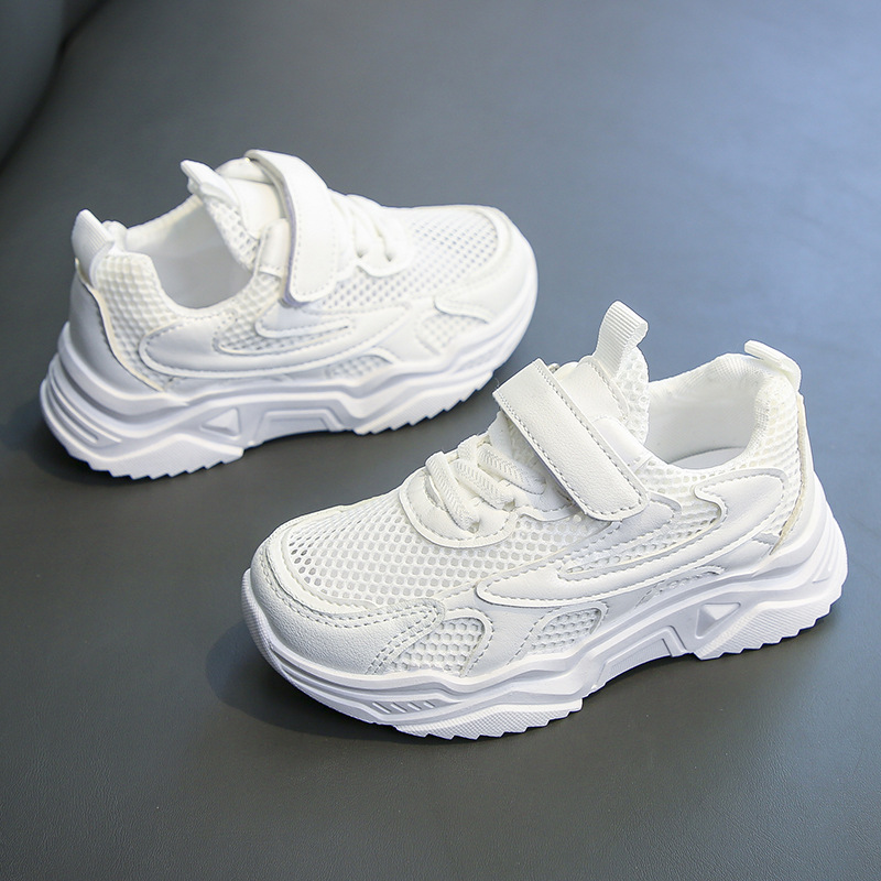 Summer New Kids Sneakers Breathable Mesh Shoes Soft Sole Running Shoes For Boys Girls