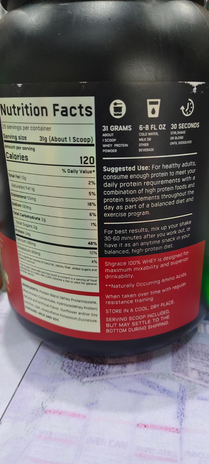100% Whey Protein Mass Gainer Double Chocolate 900g - Fast Muscle Growth - Post-Workout Powder Support Endurance & Sports Recovery Supplements Muscle Growth Powder Gym Solid Drink