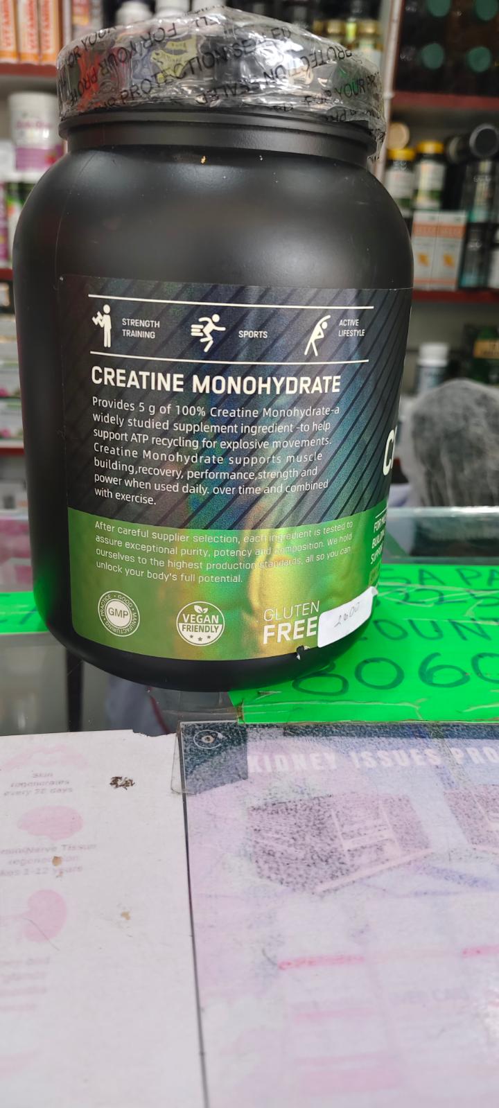 France grace um Creatine micronized Powder, 100% Pure Micronized Creatine Powder, 14.1oz (80 Servings)