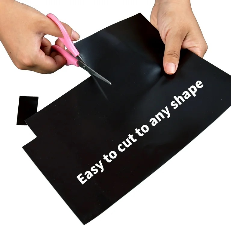 10 Pcs Magnetic Sheets with Adhesive for Making Fridge Magnets