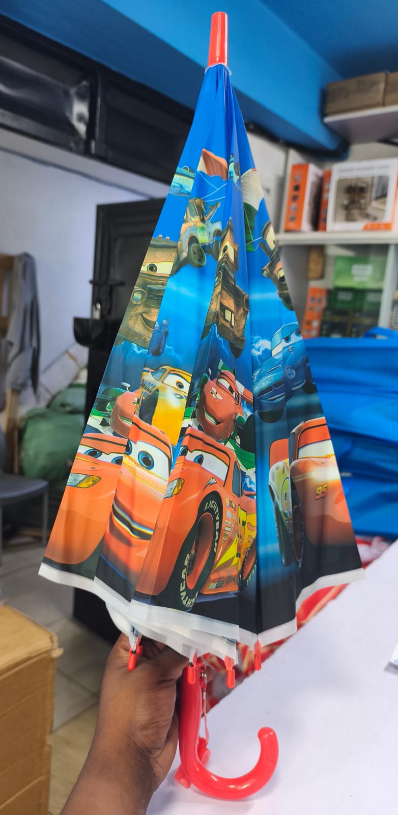 Cartoon Themed Kids Umbrella Restocked Strong Lightweight Rain Umbrella