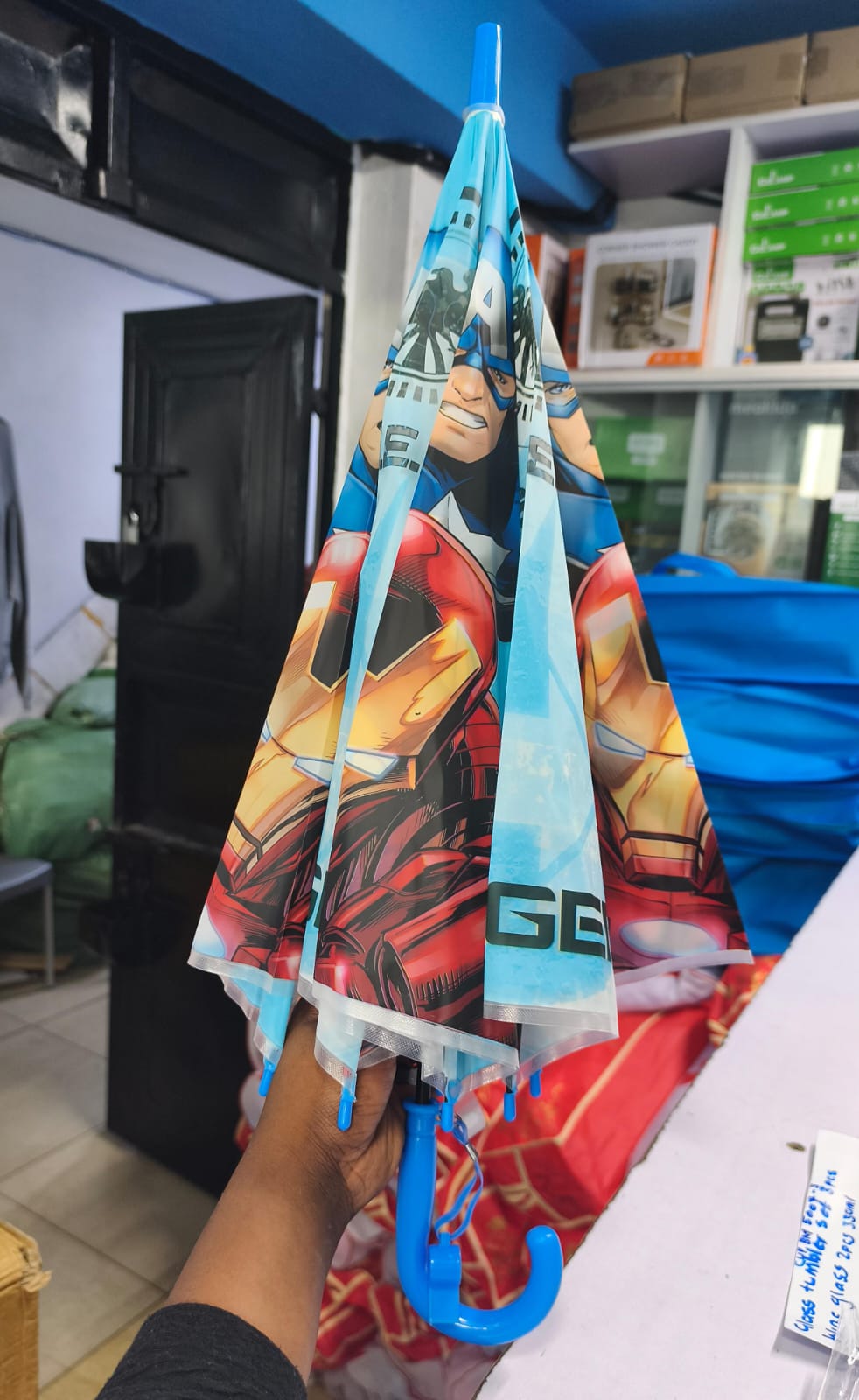 Cartoon Themed Kids Umbrella Restocked Strong Lightweight Rain Umbrella