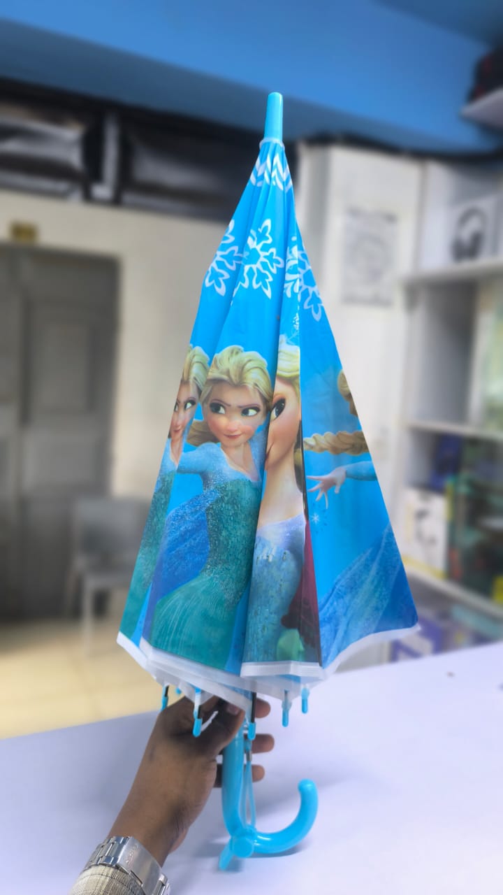 Cartoon Themed Kids Umbrella Restocked Strong Lightweight Rain Umbrella