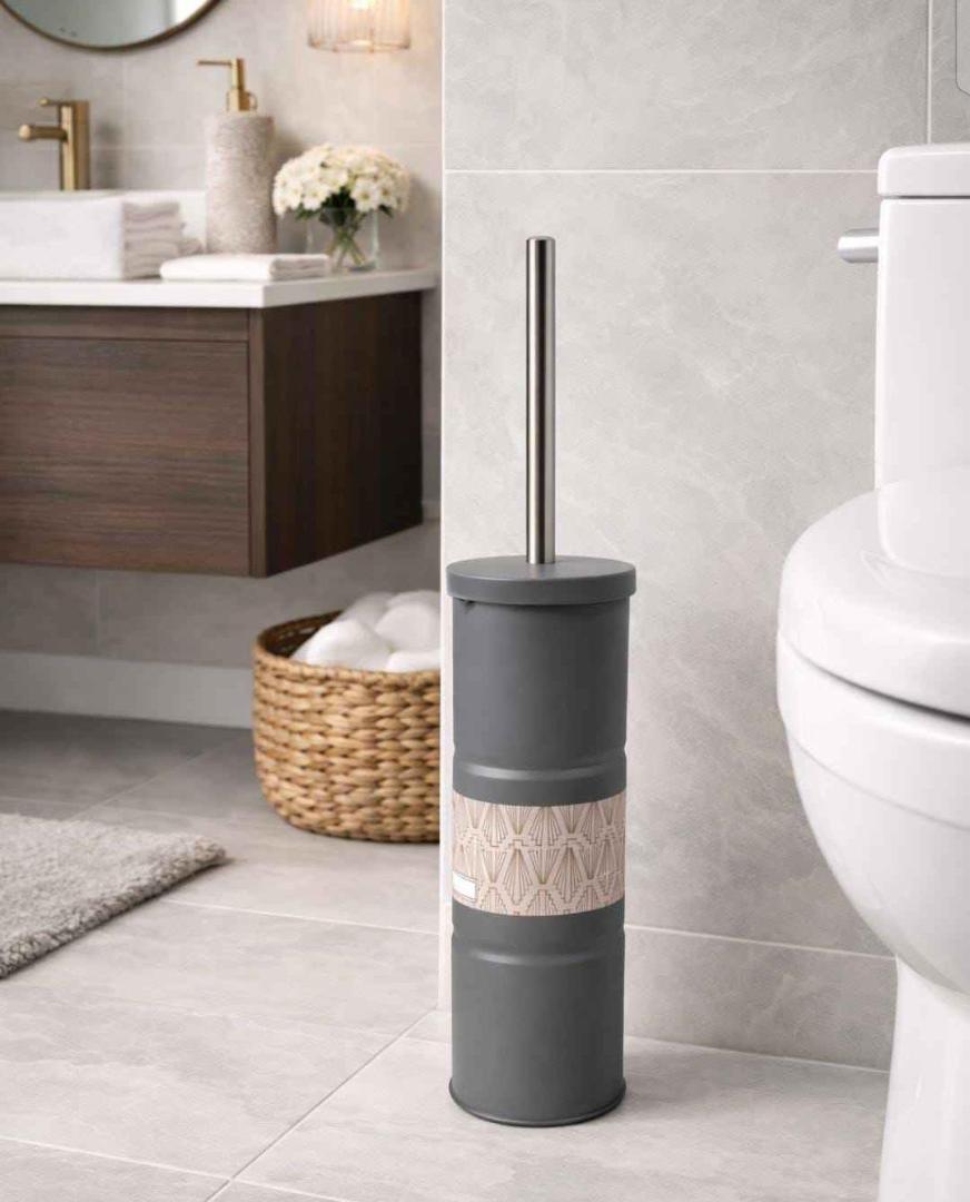 Creative Toilet Brush Set – Modern Bathroom Cleaning Brush