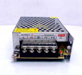 12V 10A Switching Power Supply Unit – AC to DC Regulated Transformer Adapter for CCTV, LED Strips & Access Control Systems