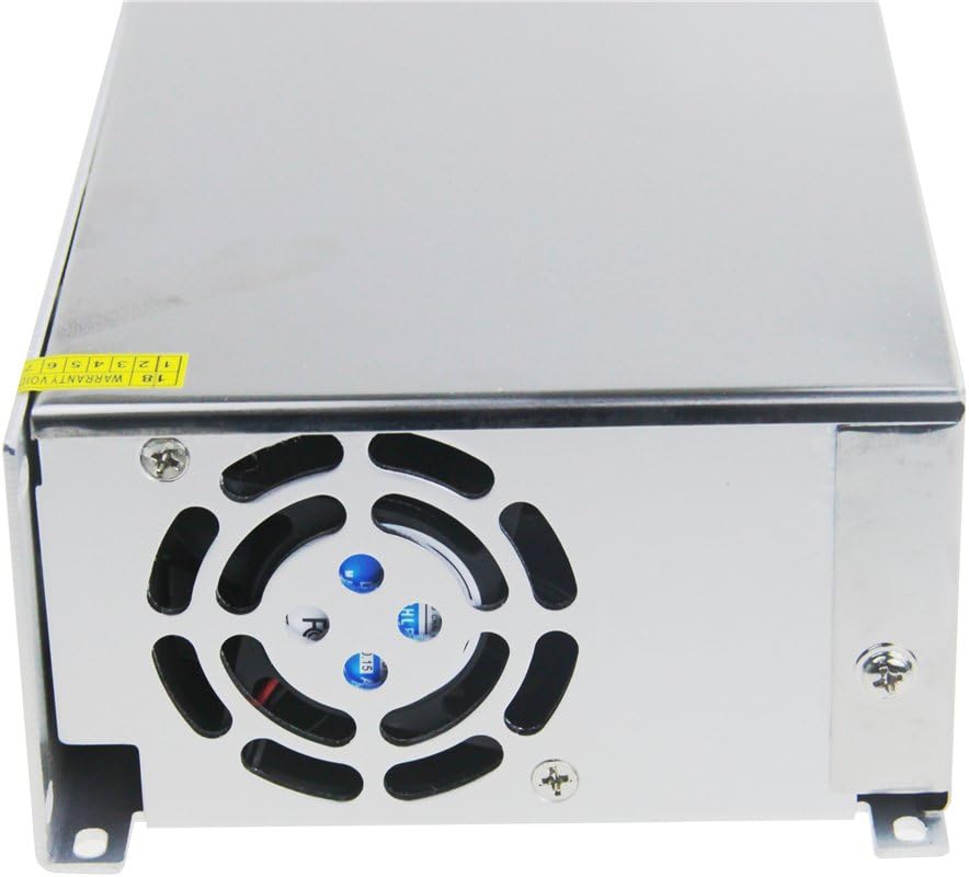 12V 40A Switching Power Supply Unit – AC to DC Regulated Transformer Adapter for LED Displays, CCTV & Industrial Systems