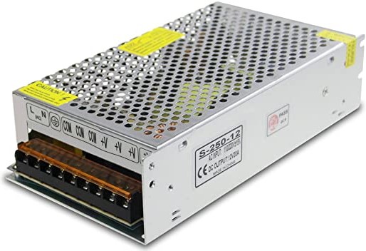 12V 10A Switching Power Supply Unit – AC to DC Regulated Transformer Adapter for CCTV, LED Strips & Access Control Systems