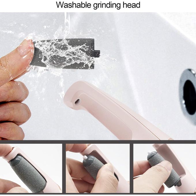 Electric Callus Remover, Foot Scrubber Rechargeable Pedicure Callus Remover Foot File Kit Feet Skin Care Pedicure