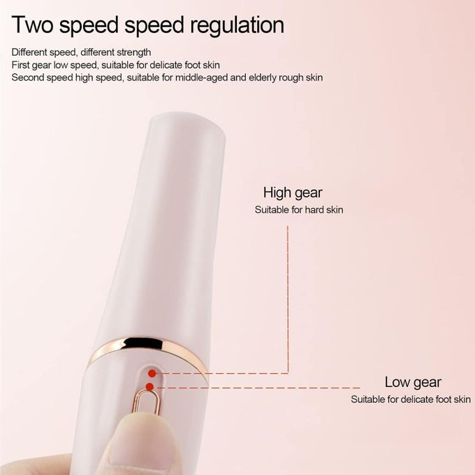 Electric Callus Remover, Foot Scrubber Rechargeable Pedicure Callus Remover Foot File Kit Feet Skin Care Pedicure