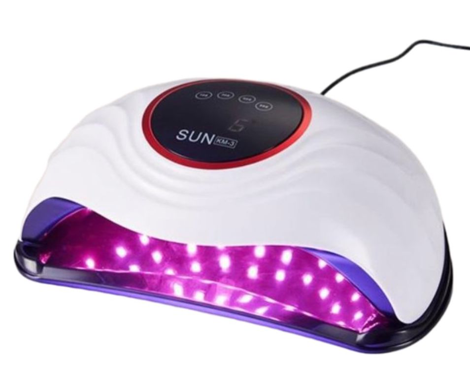 2 IN 1 SUN KM~3 288W Nail Dryers LED UV Light  Nail Lamp Fast Drying Gel Nail Polish Dryer 66LEDS Home Use Ice Lamp With Auto Sensor For Manicure Salon FIT BOTH HANDS AT A GO!!
