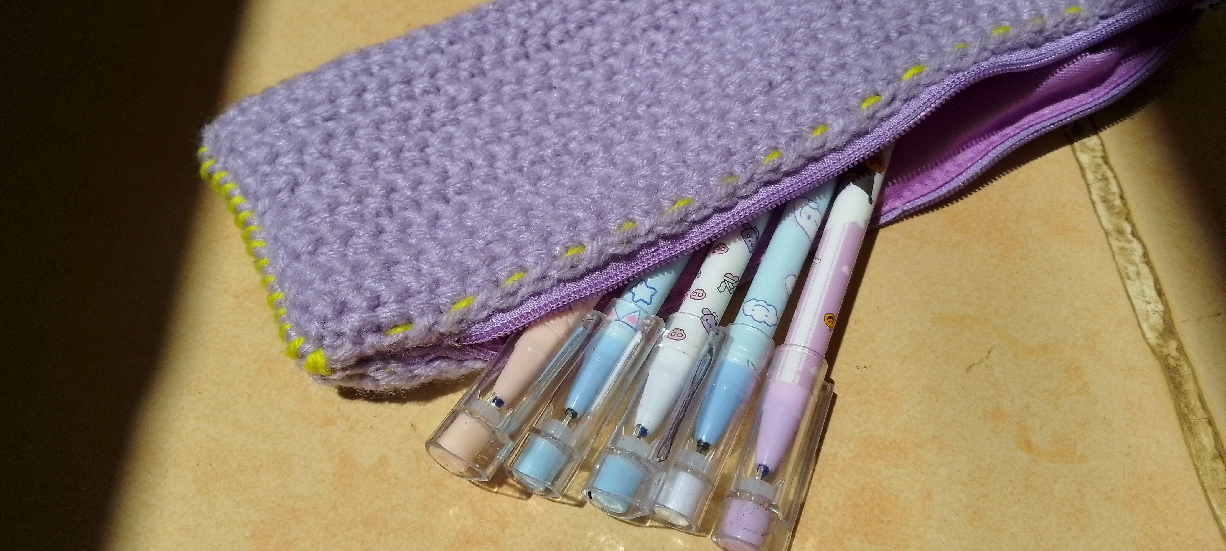 Star Pouch | Cute Pencil Holder| Tools Holder | Crotchet | Handmade