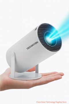 【Gift of USB flash drive】HY300 | Android 14 version. 1080P high-definition projector Supports WIFI, Bluetooth connection, and 12000 lumens Screen mirroring for iOS/Android | Compatible with gaming