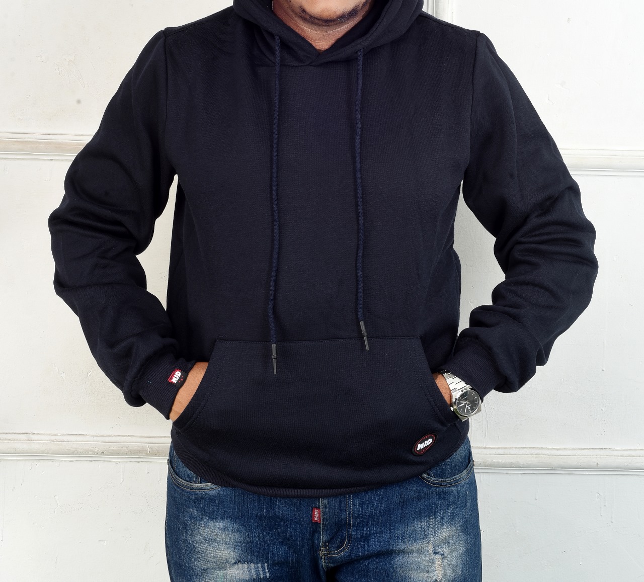 Men's warm hoodie, fleece-lined hoodie for winter, stylish pullover sweatshirt, thick cotton hoodie, cold weather hoodie, cozy streetwear, soft insulated hoodie, casual thermal hooded top