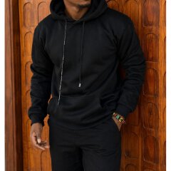 Plain Fleece Pullover Hoodie for Men - Gents Warm Fleece Hooded Pullover, Casual Streetwear & Weekend Wear, Cold Season Top, Men's Hoodies & Sweatshirts, Men's Fashion Wear