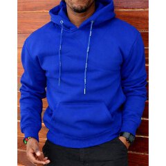 Classic Drawstring Pullover Hoodie for Men - Gents Warm Fleece Hooded Pullover, Casual Streetwear & Weekend Wear, Cold Season Top, Men's Hoodies & Sweatshirts, Men's Fashion Wear