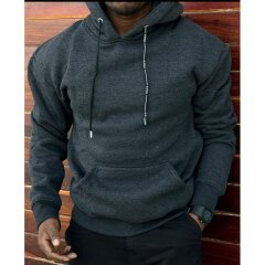Classic Drawstring Pullover Hoodie for Men - Gents Warm Fleece Hooded Pullover, Casual Streetwear & Weekend Wear, Cold Season Top, Men's Hoodies & Sweatshirts, Men's Fashion Wear