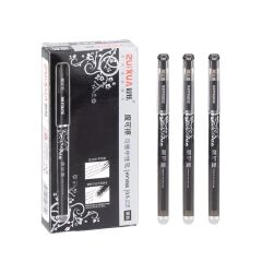 ZUIXUA Magic Erasable Gel Pen 0.5mm (Model HY1084) - Heat Friction Erasing Pen for Students & Office (Black Ink/ Blue Ink)