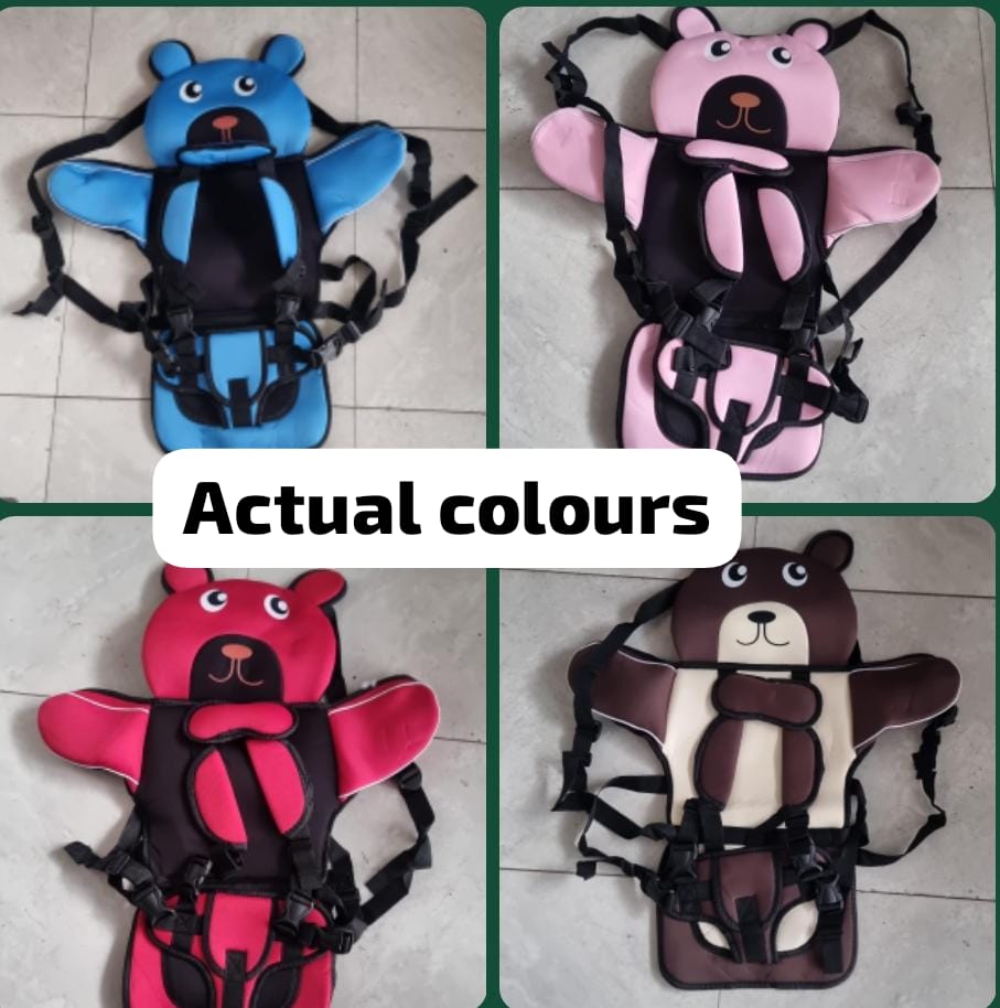 Safe car travel portable BABY seat cushion safety set