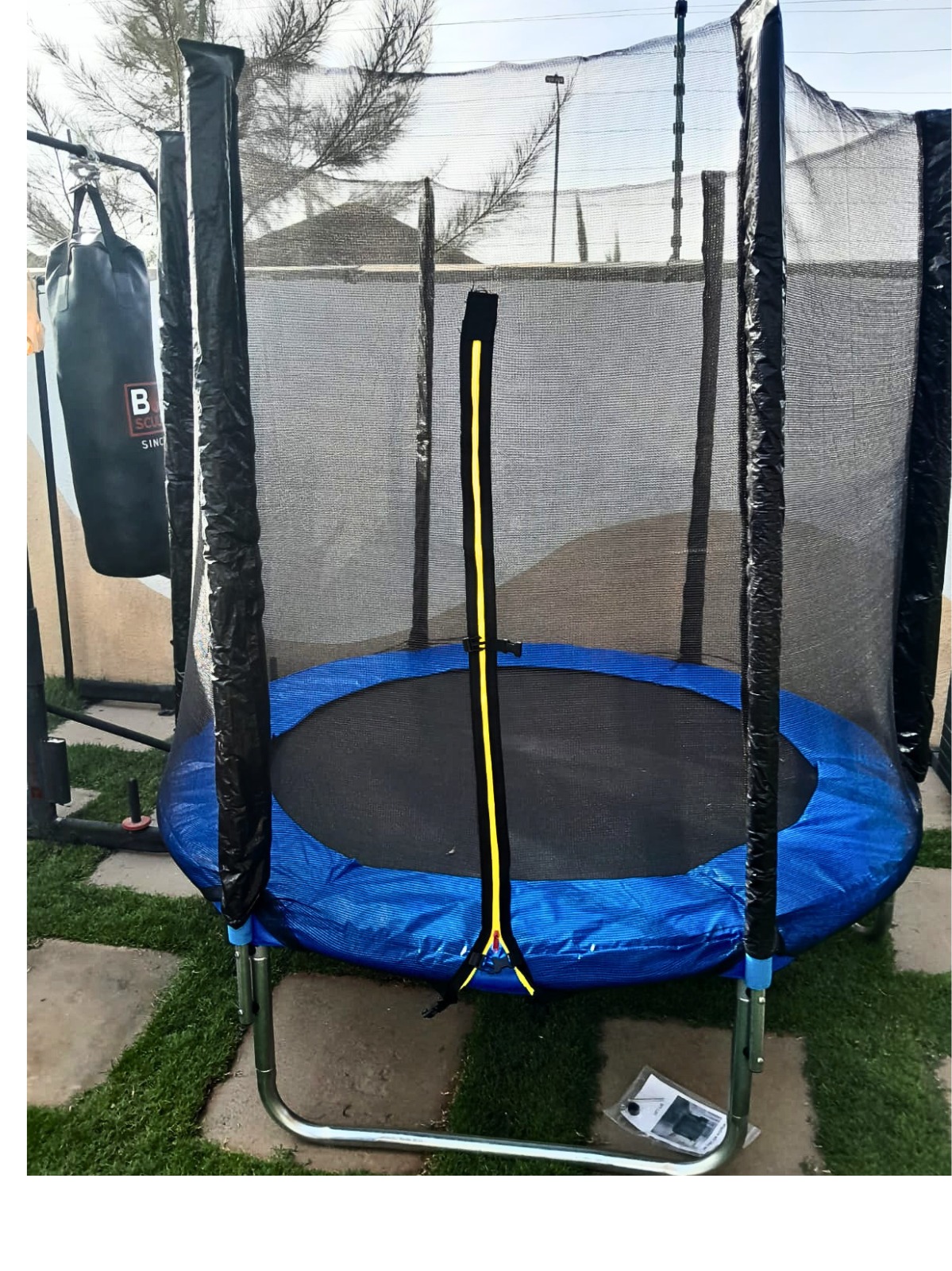 Brand New 6 Feet Trampoline, With Safety Enclosure