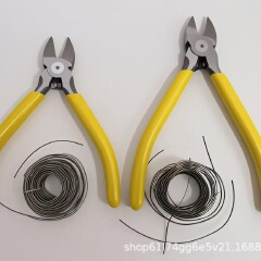 Industrial Grade 5 6 Inch Sprue Nipper Pliers Needle Nose Oblique Side Cutters Manual Hand Tool for DIY Hobby Crafts