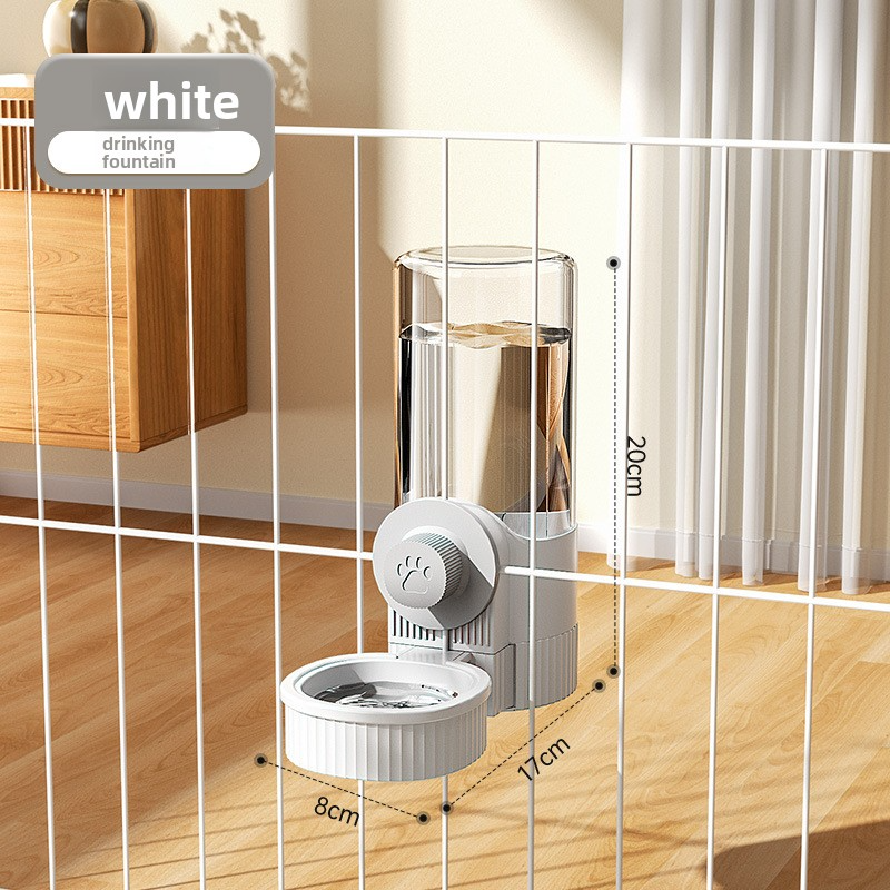 Automatic Hanging Pet Food & Water Dispenser for Dogs and Cats – Cat Water Dispenser, Rabbit Food Bowl, Dog Hanging Water Bottle, Pet Drinking Supplies