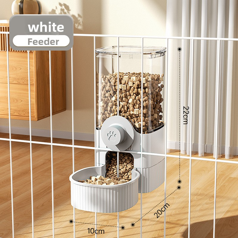 Automatic Hanging Pet Food & Water Dispenser for Dogs and Cats – Cat Water Dispenser, Rabbit Food Bowl, Dog Hanging Water Bottle, Pet Drinking Supplies
