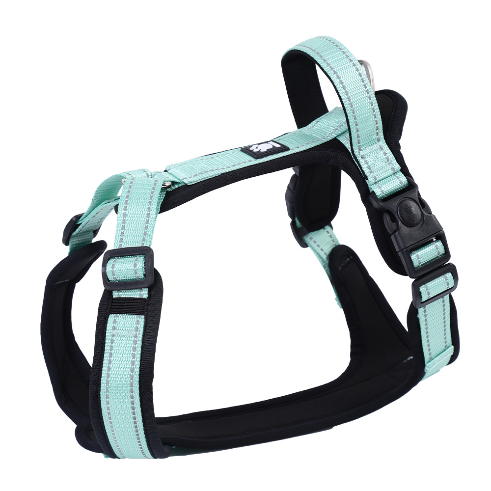 H-Style Dog Harness with Reflective Leash Options – Anti-Escape, Wear-Resistant, Anti-Pull Harness for Small to Large Dogs | Outdoor Walking & Training | Purple, Black, Green, Rde