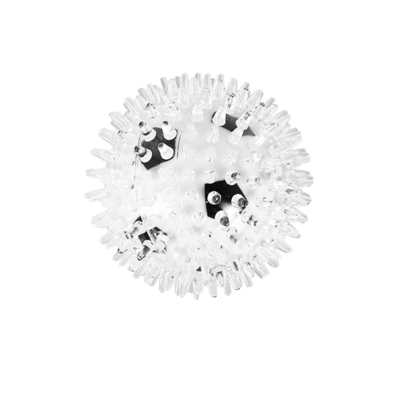 TPR Spiky Sports Ball-in-Ball Dog Toy – Self-Play Boredom Relief, Chew & Teeth Cleaning Pet Toy