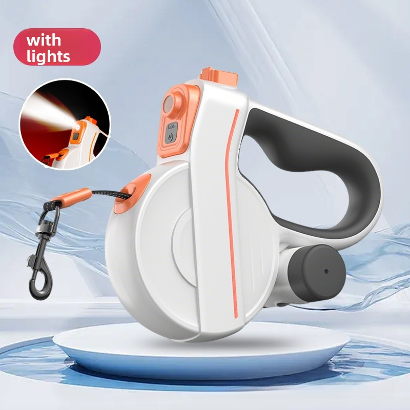 10m Retractable Dog Leash with Reflective Thread – Heavy-Duty Extendable Lead for Medium & Large Dogs up to 100 jin (approx. 50 kg) | ABS Automatic Extending Pet Leash for Outdoor Walking Product Over