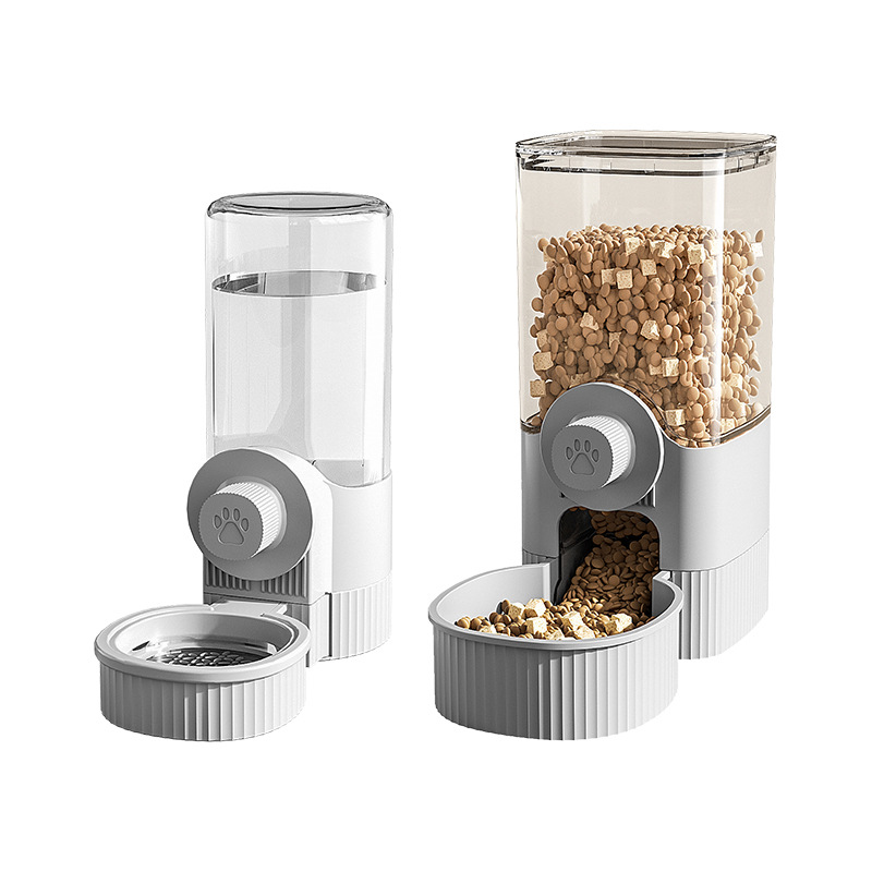 Automatic Hanging Pet Food & Water Dispenser for Dogs and Cats – Cat Water Dispenser, Rabbit Food Bowl, Dog Hanging Water Bottle, Pet Drinking Supplies