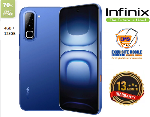 Infinix Hot 70 8(4+4)GB RAM+128GB 6.78'' 120Hz 4G Slim Phone Dual SIM 6000mAh 45W Fast Charging 50MP Camera Side Fingerprint Lock IP64 Gyroscope G100 Ultimate One-Tap AI Smart Phones 13MONTHS WARRANTY