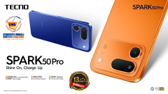 TECNO SPARK 50 Pro 128GB ROM + 4GB RAM, 6.78" 120Hz 4G Smartphone, 6000mAh Battery, 60W Fast Charging, 50MP Camera, Android 16, IP68/IP69 13 Months Warranty.