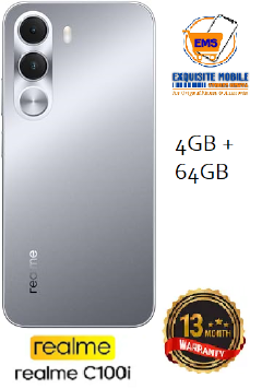 New Arrival Realme C100i Smartphone 64GB ROM+4GB  6600mAh Battery 6.8 Inches Screen Dual Sim IP64 Dust & Water resistance  Side Fingerprint Android 16 13 Months warranty Smart Phones