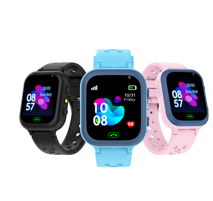 Smart Watch Student Tracker Location Children's Watch SIM Card Slot Dial Calling Smart Watch for Kids Voice Chat Watches