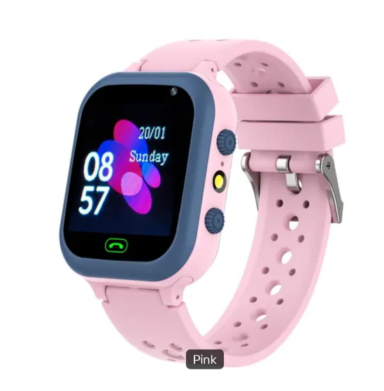 Smart Watch Student Tracker Location Children's Watch SIM Card Slot Dial Calling Smart Watch for Kids Voice Chat Watches