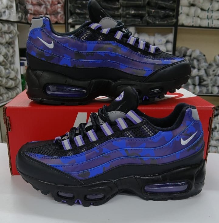 🔥  Air Max 95 Camouflage Sneakers – Men’s Cushioned Running Shoes, Streetwear Trainers, Comfortable Sports Shoes, Casual Fashion Sneakers with Air Sole Unit, (airforce 1, airmax 90, 97, tn, dn, )
