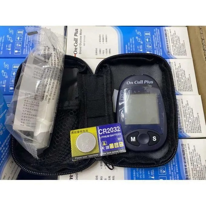 On Call Plus Blood Glucometer Blood Sugar Test